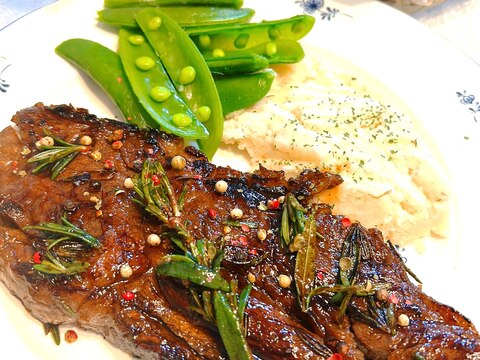 ☆★肉好き垂涎♡マリネビーフステーキ♪★☆